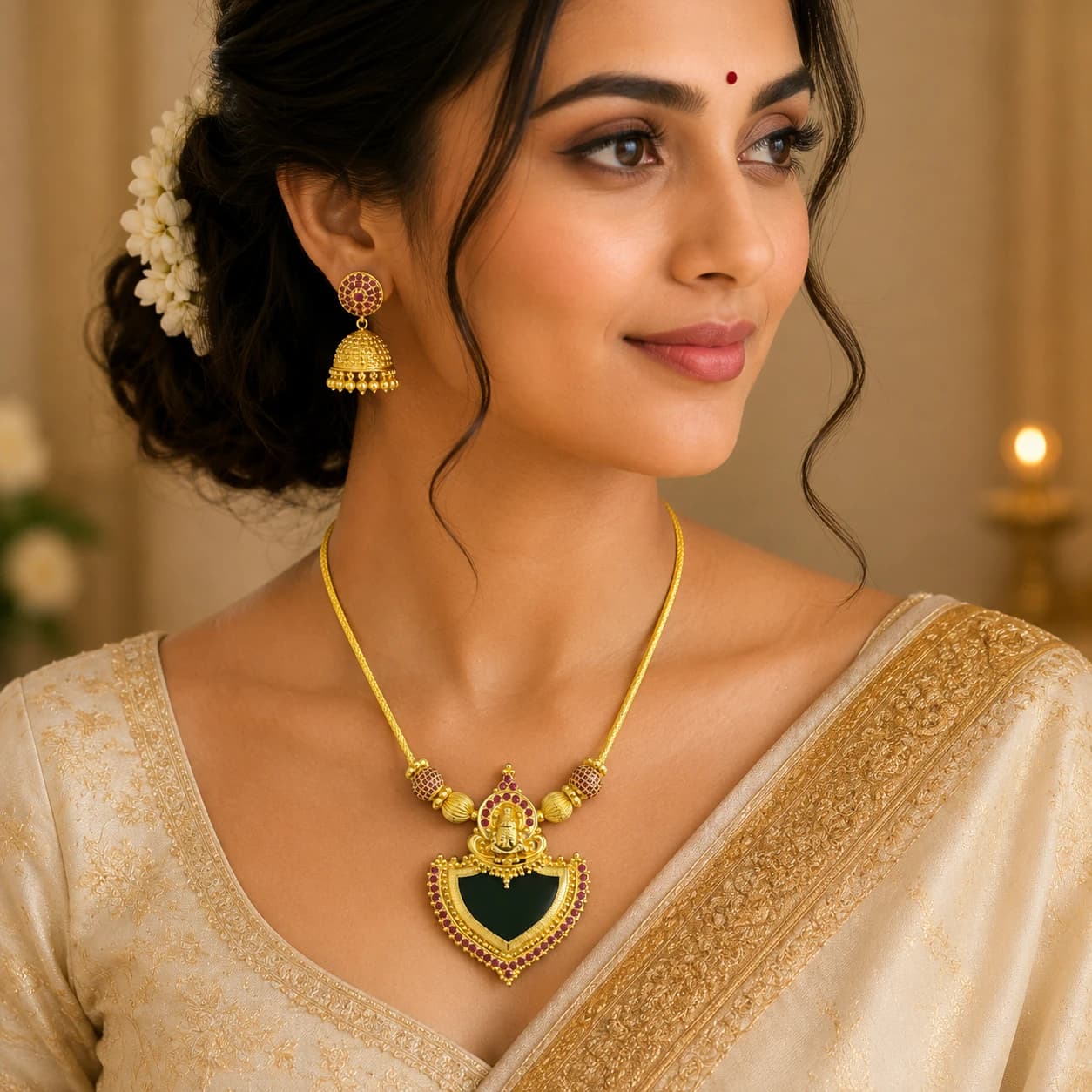 Lakshmi Pendant Necklace